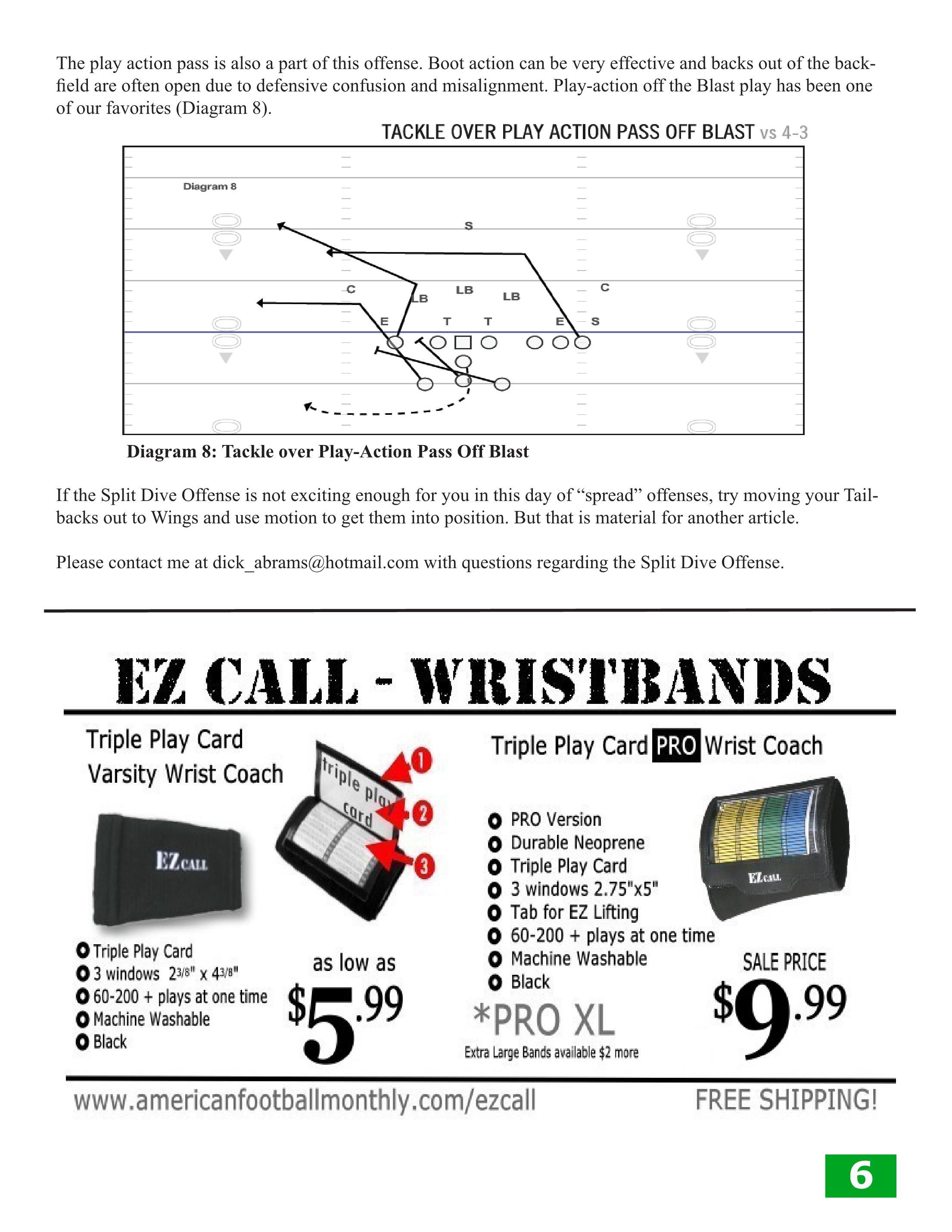 Gridiron Strategies Vol. 17, No. 1 — page 6