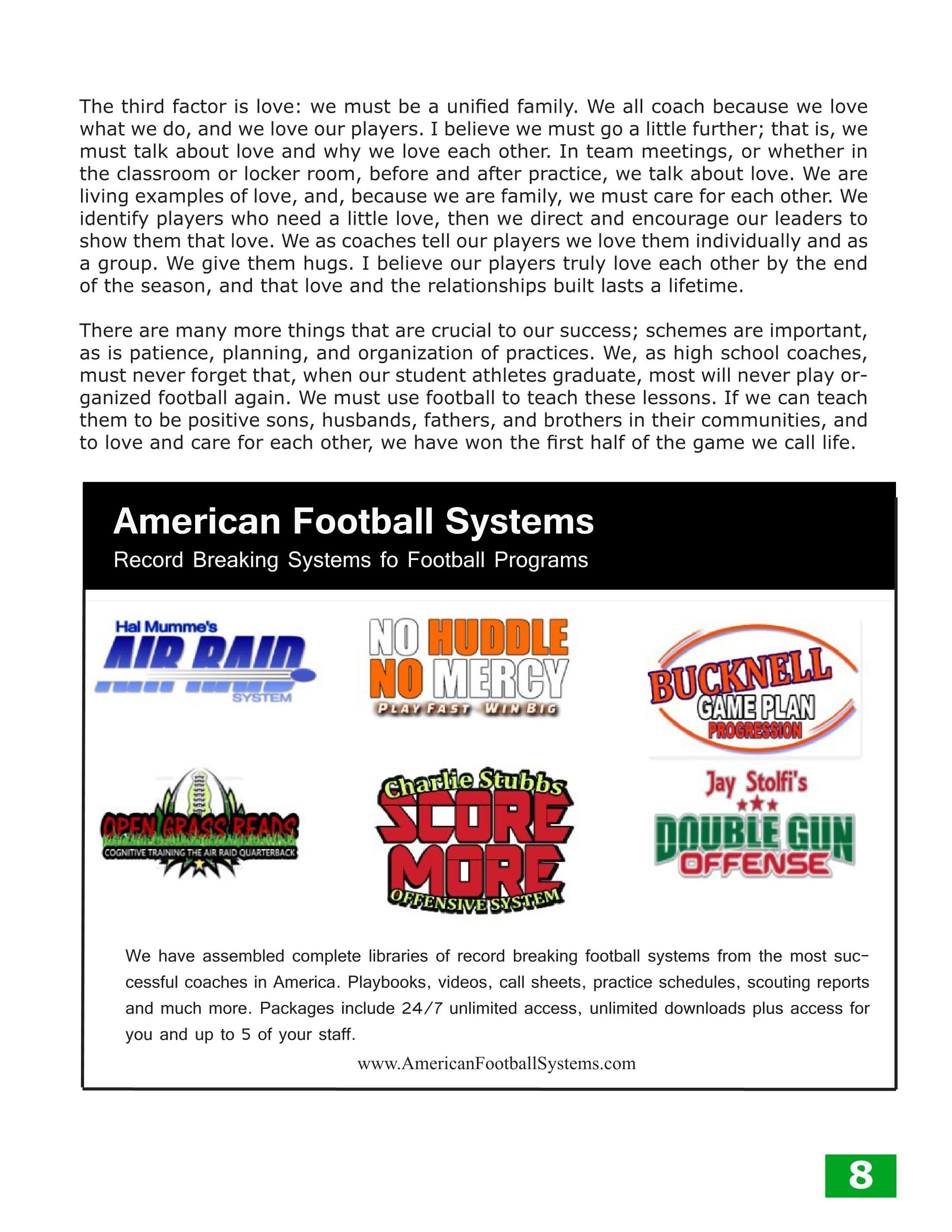 Gridiron Strategies Vol. 17, No. 1 — page 8