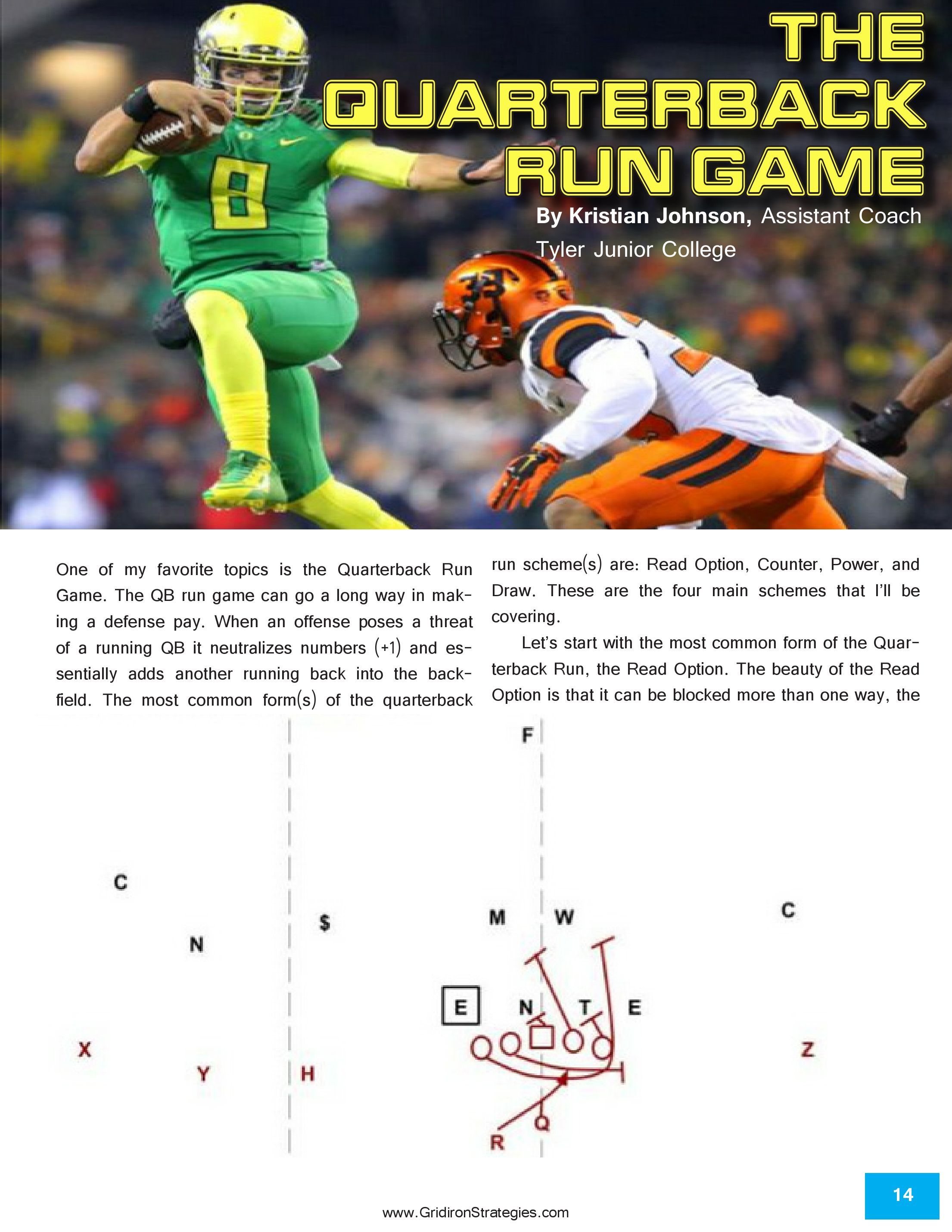 Gridiron Strategies Vol. 17, No. 2 — page 14
