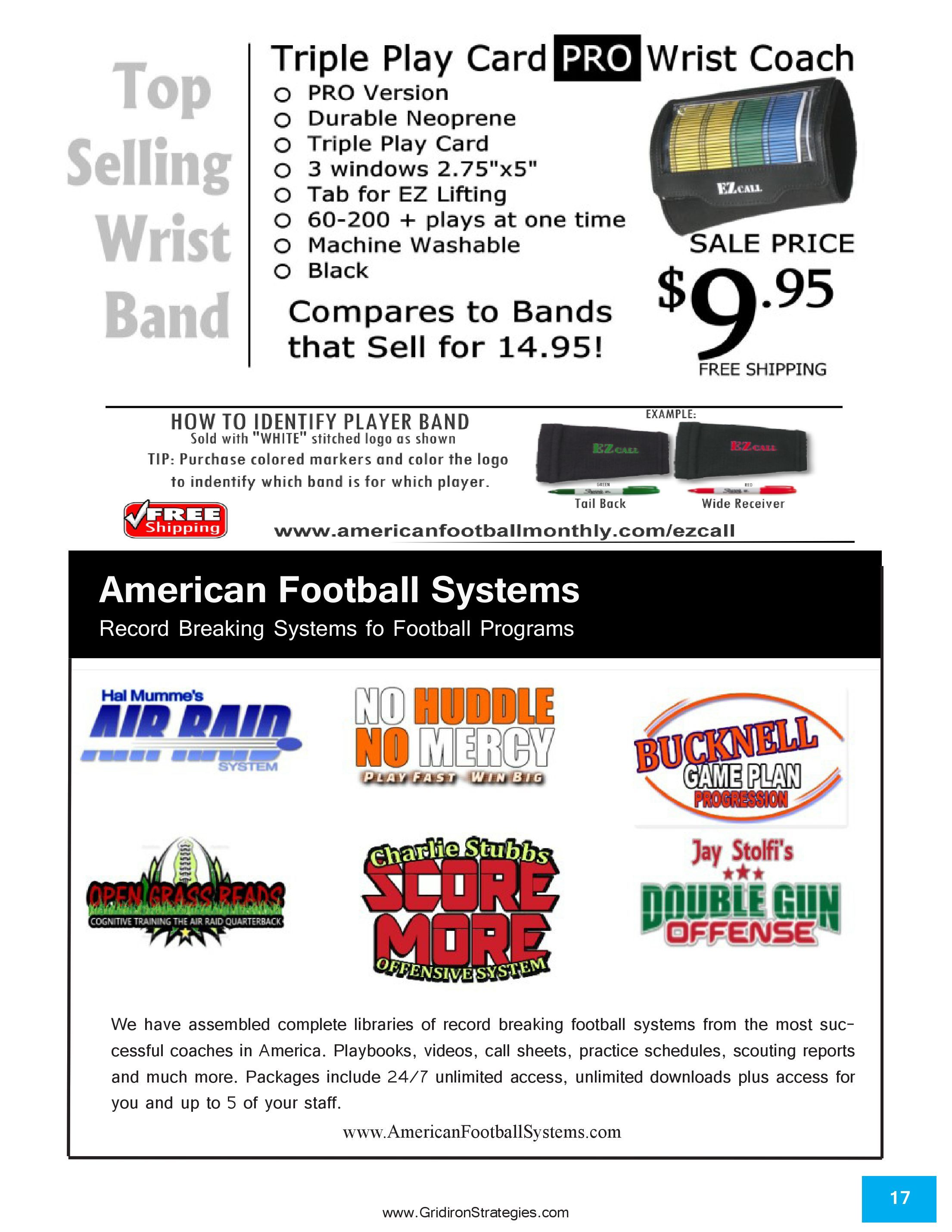 Gridiron Strategies Vol. 17, No. 2 — page 17