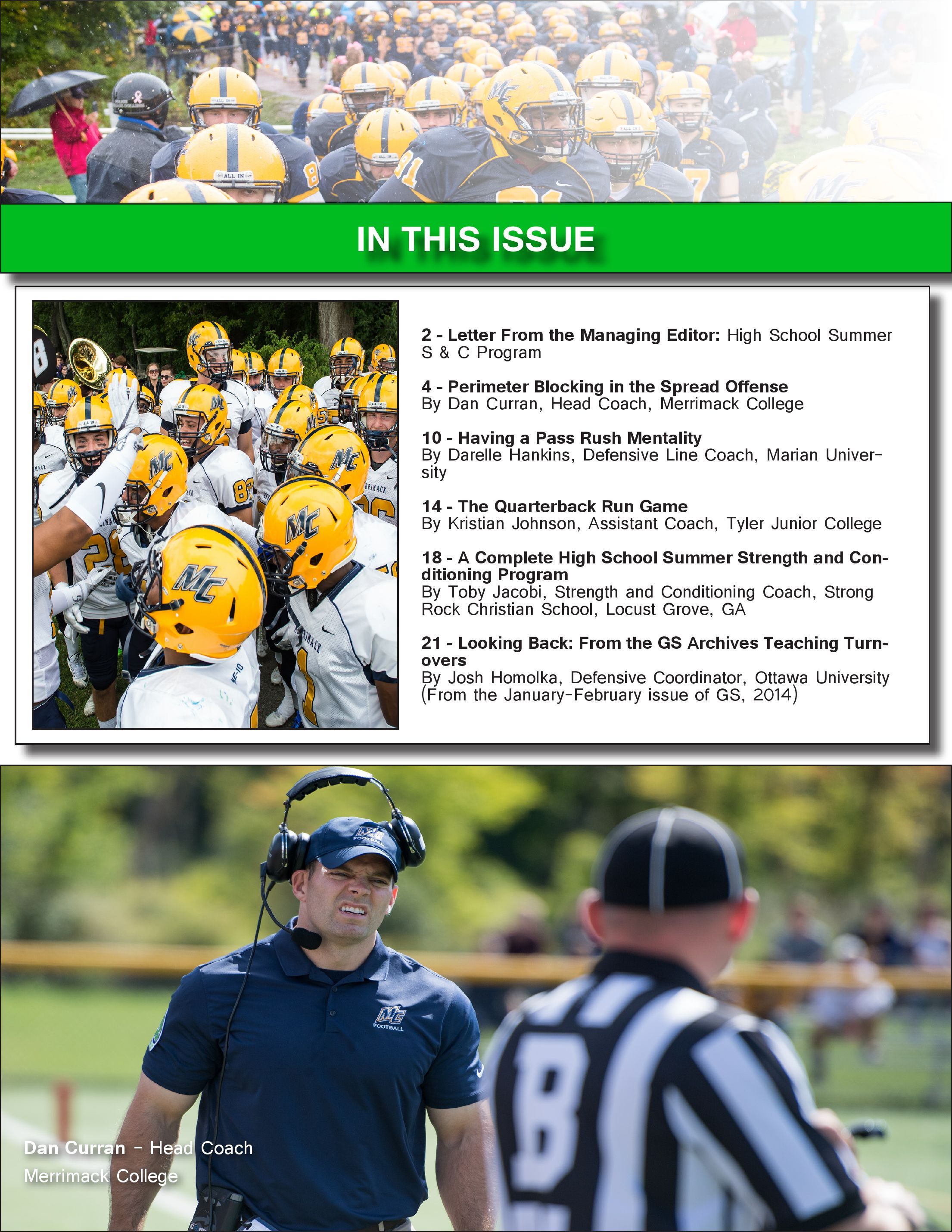 Gridiron Strategies Vol. 17, No. 2 — page 3