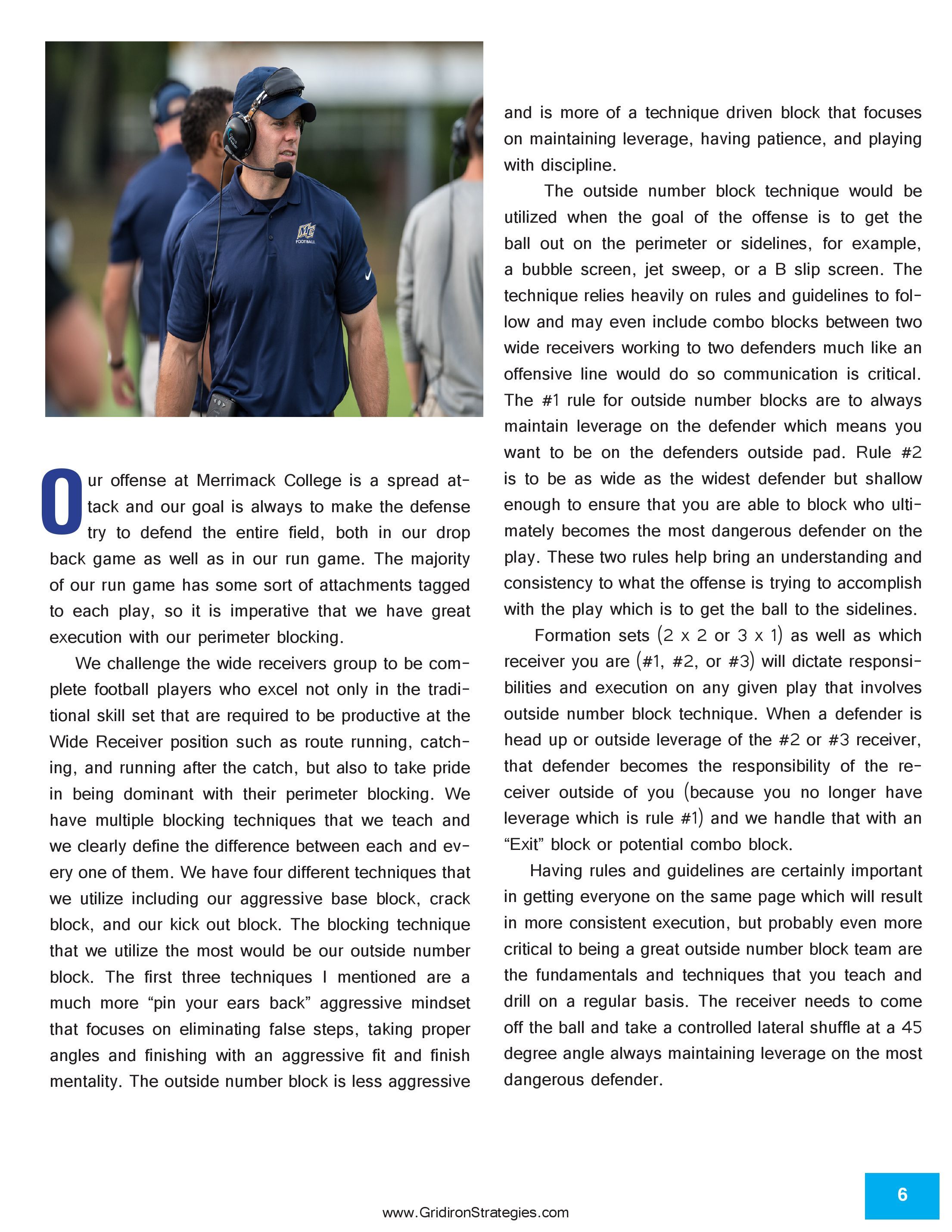 Gridiron Strategies Vol. 17, No. 2 — page 6