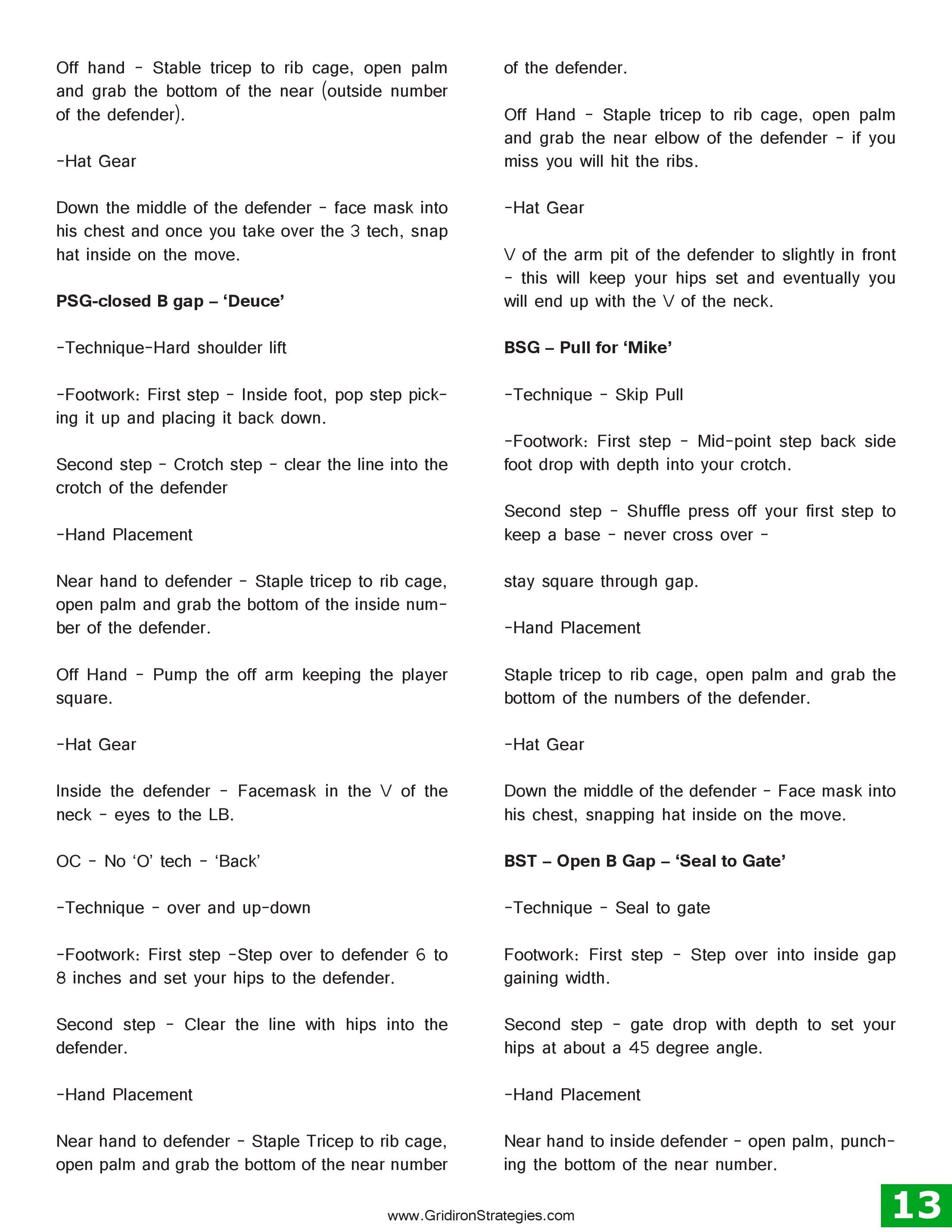 Gridiron Strategies Vol. 17, No. 3 — page 13