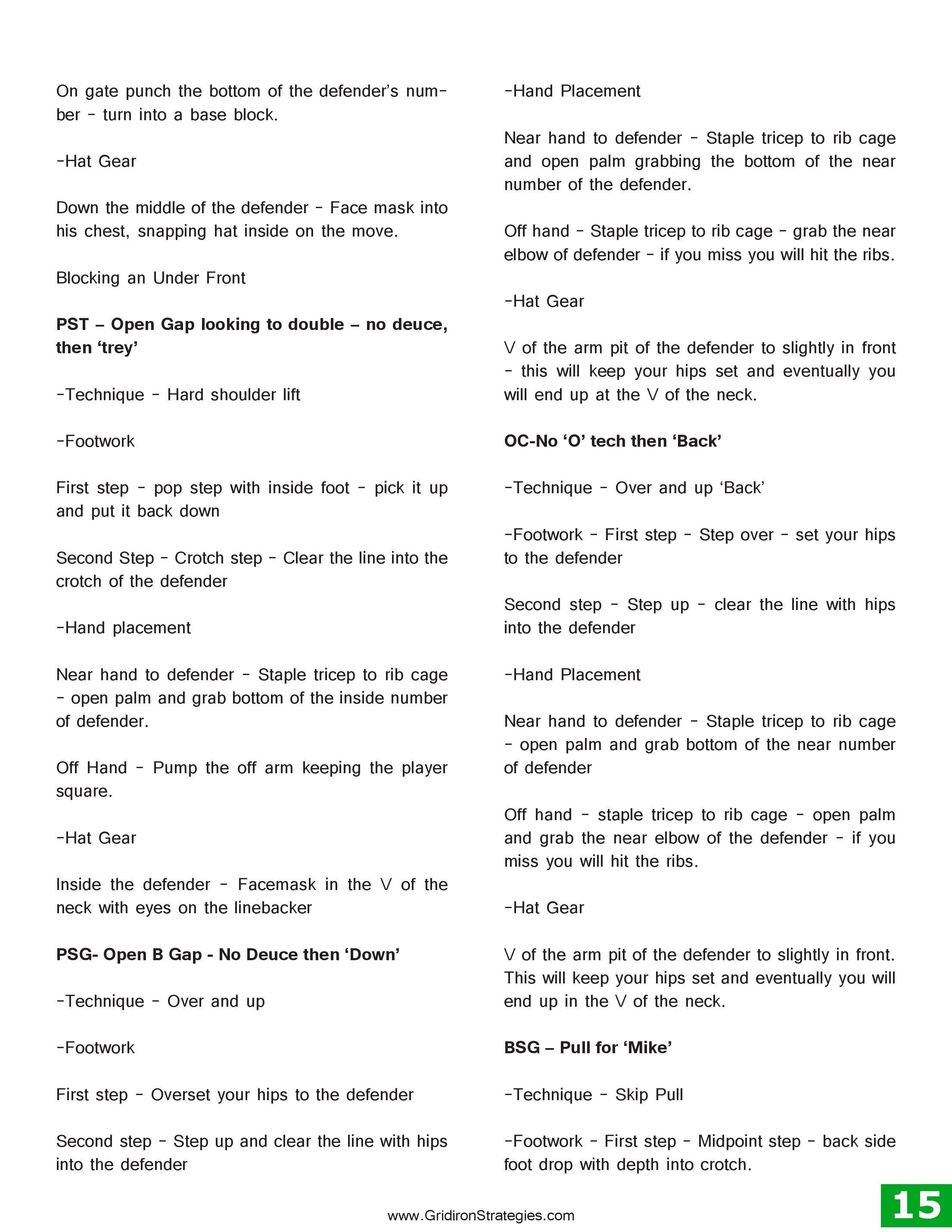 Gridiron Strategies Vol. 17, No. 3 — page 15