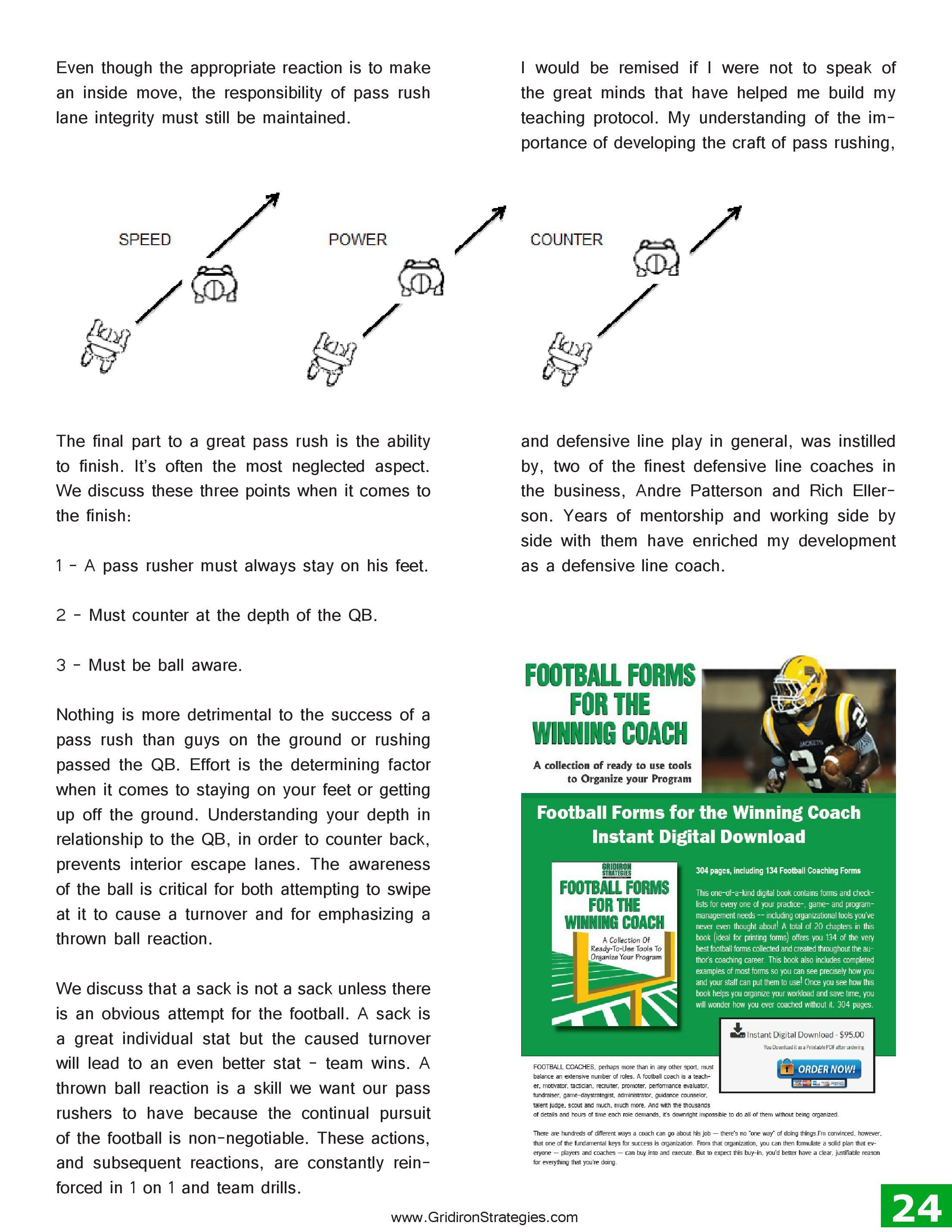 Gridiron Strategies Vol. 17, No. 3 — page 24