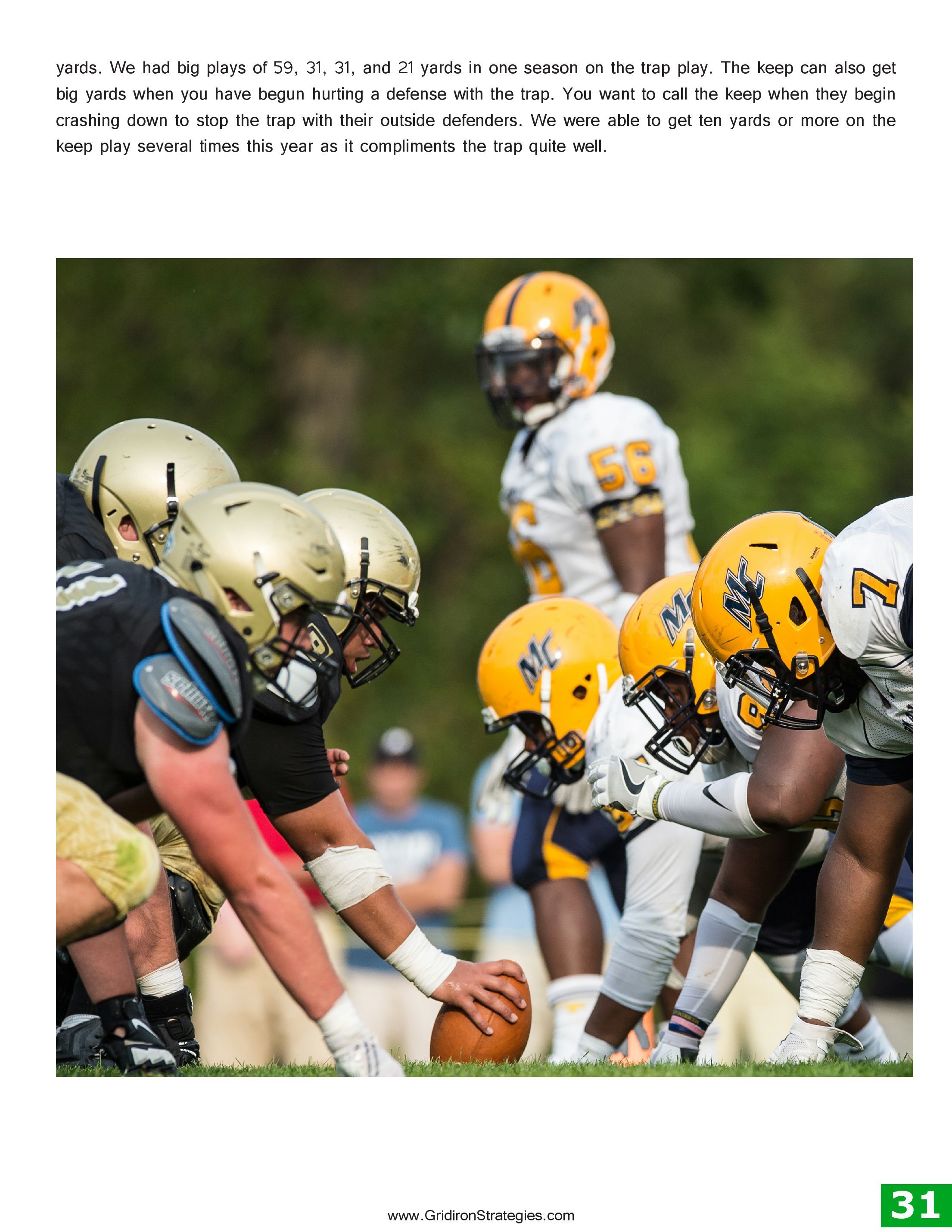 Gridiron Strategies Vol. 17, No. 3 — page 31