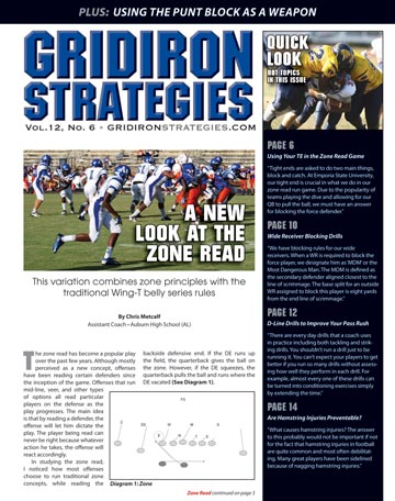 Gridiron Strategies Vol. 12, No. 6 cover