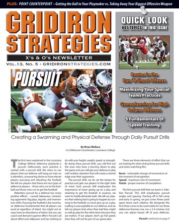 Gridiron Strategies Vol. 13, No. 5 cover