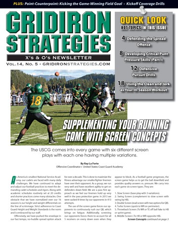 Gridiron Strategies Vol. 14, No. 5 cover